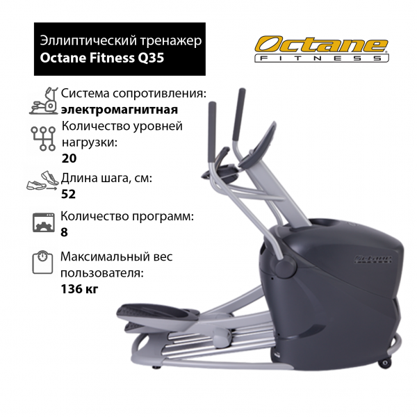 Эллиптический тренажер Octane Fitness Q35