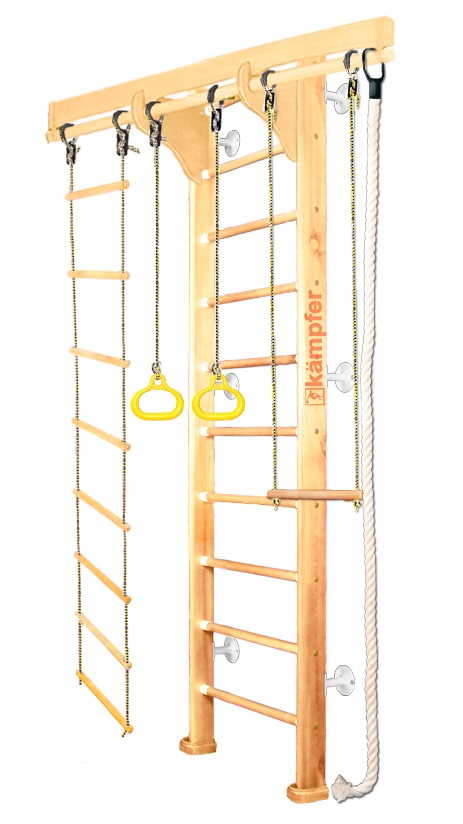 Шведская стенка Kampfer Wooden Ladder Wall
