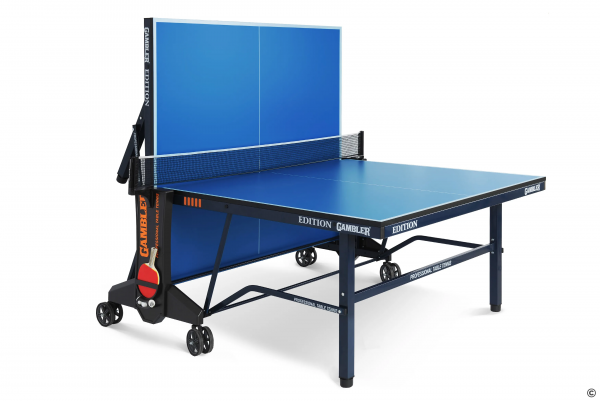 Стол теннисный GAMBLER Edition Indoor BLUE