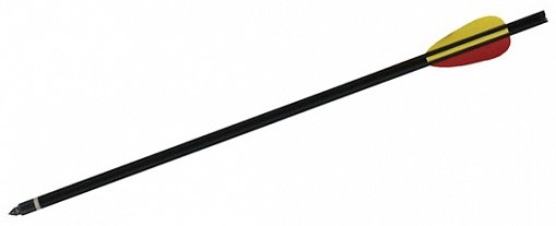 Стрела арбалетная Man Kung, карбон, черная, 20" (50,8 см), 28 г