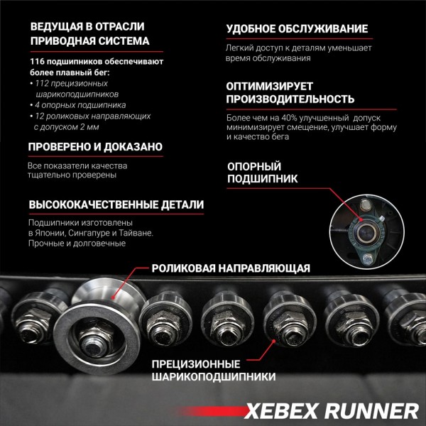 Беговая дорожка Xebex ACTAR-08