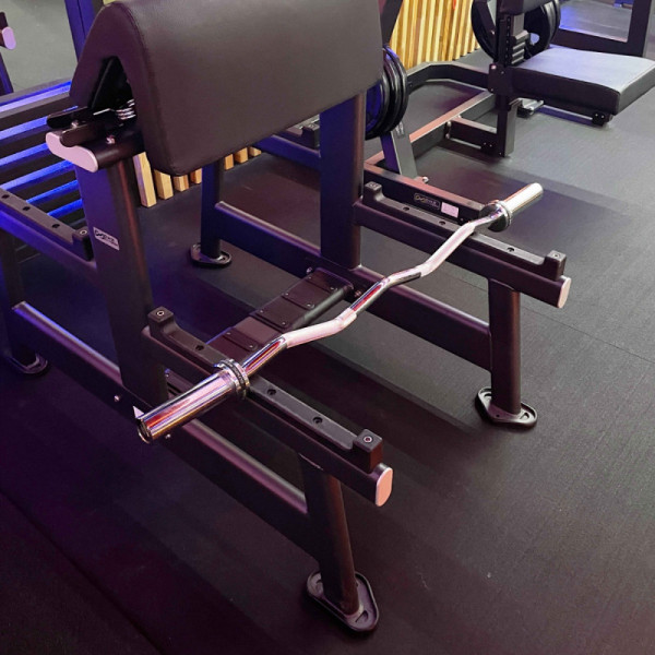 Гриф для штанги W-образный (до 150 кг, замки-пружины) D50 мм PROFI-FIT