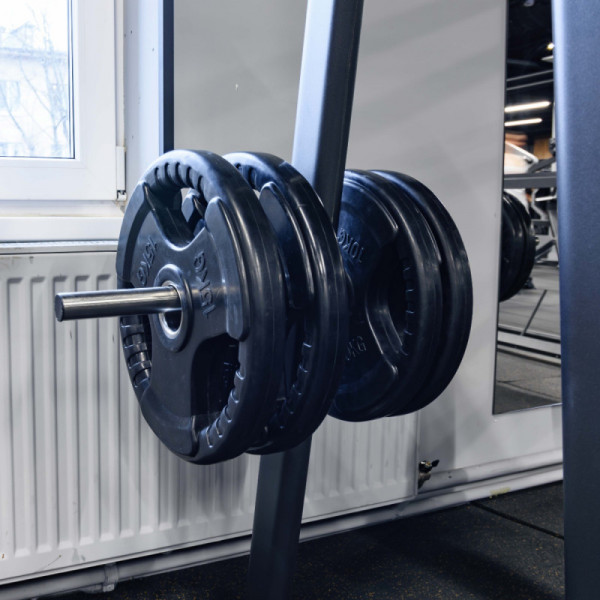 Диск обрезиненный 3 HANDLE черный D51 мм PROFI-FIT