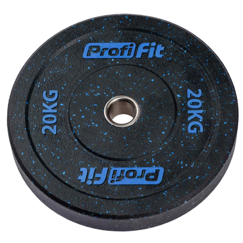 Диск для штанги HI-TEMP с цветными вкраплениями, PROFI-FIT D-51
