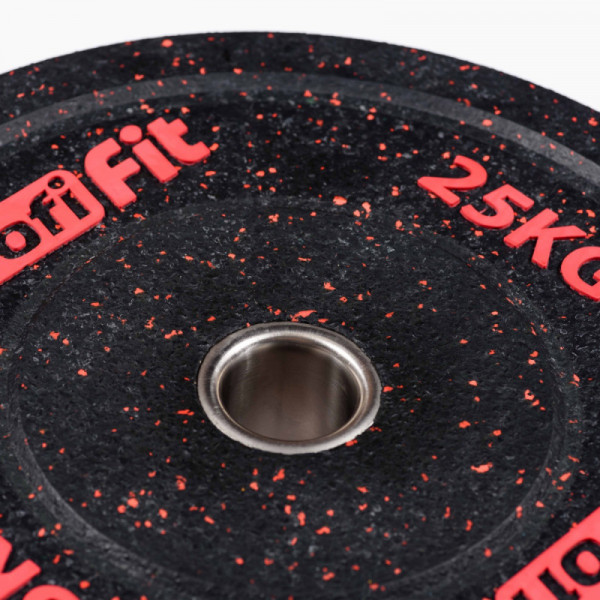 Диск для штанги HI-TEMP с цветными вкраплениями, PROFI-FIT D-51