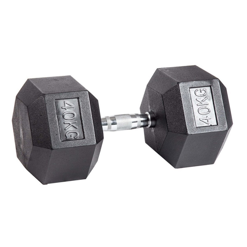 Гантель гексагональная обрезиненная PROFI-FIT