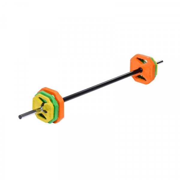 Штанга для аэробики и комплект дисков Прогресс (1,25-2,5-5 кг) PROFI-FIT