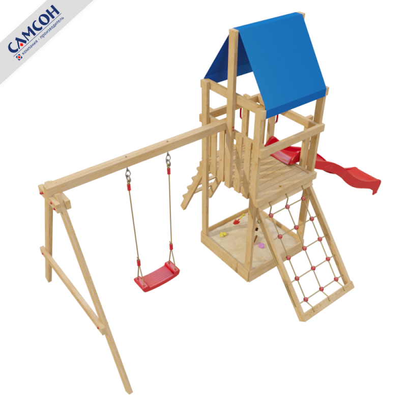 Детская деревянная игровая площадка Элемент 7