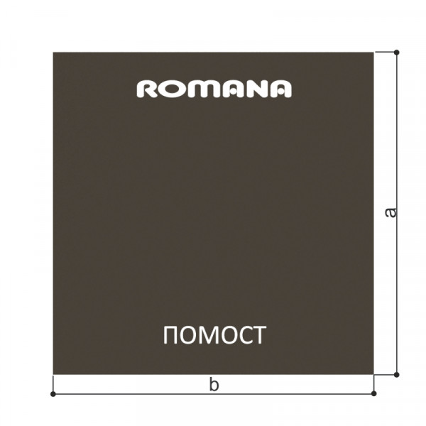 Платформа для рывка гири (помост для спортивного инвентаря) Romana 203.04.01