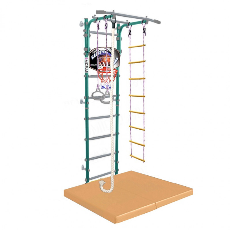 Шведская стенка Midzumi Niji Kabe Basketball Shield c матом №4
