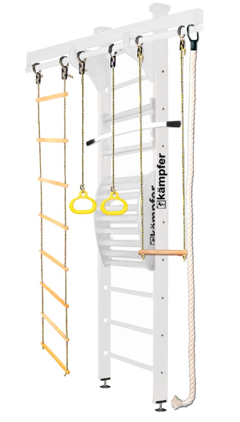 Шведская стенка Kampfer Wooden Ladder Maxi Ceiling