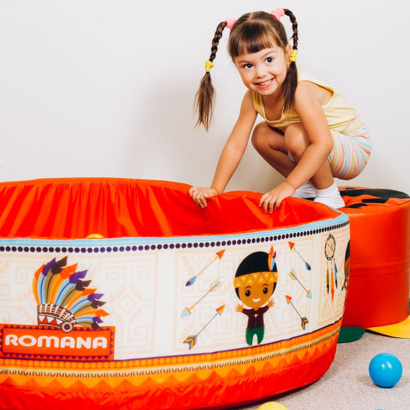 Сухой бассейн «Индейцы» ROMANA ДМФ-МК-02.52.02