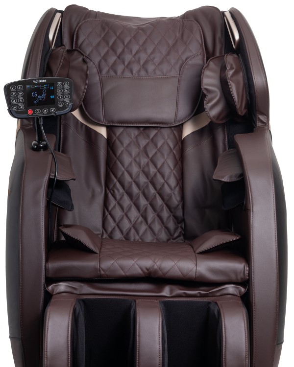 Массажное кресло VictoryFit M76 (коричневый)