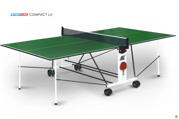 Теннисный стол START LINE COMPACT LX  с сеткой  Green