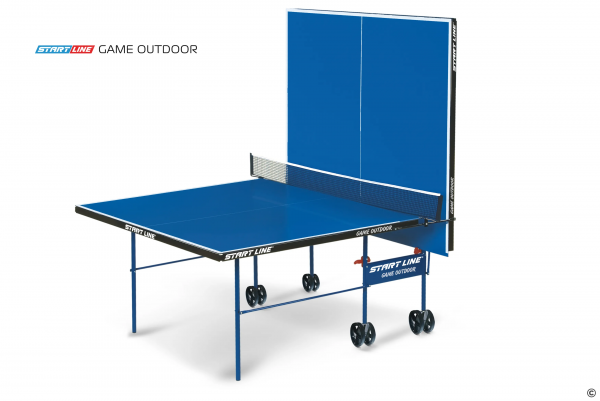 Теннисный стол START LINE GAME OUTDOOR 2 с сеткой Blue