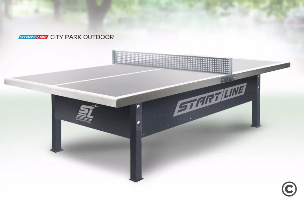 Теннисный стол START LINE City Park Outdoor 60 мм (бетон), с сеткой