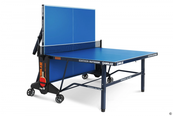 Стол теннисный GAMBLER Edition Outdoor BLUE