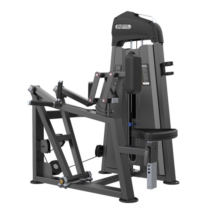 Гребная тяга с упором на грудь. DHZ U3034C (Стек 94 кг)