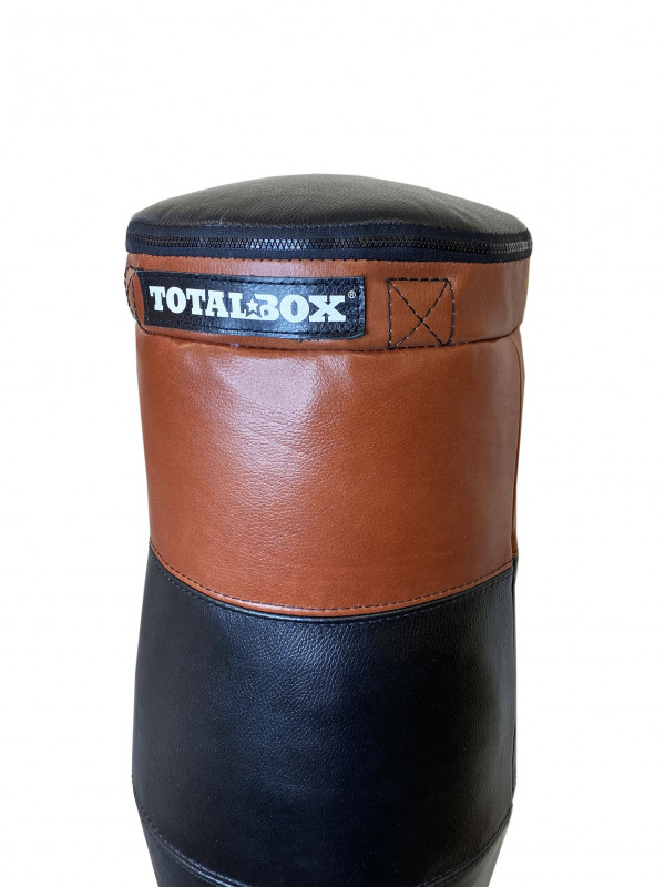 Мешок кожаный боксерский "Для добивания" 36х120 см 42 кг