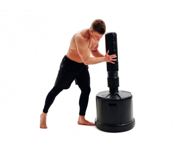 Манекен Boxing Punching Man-Heavy (беж) (манекен плюс колба) Регулировка высоты