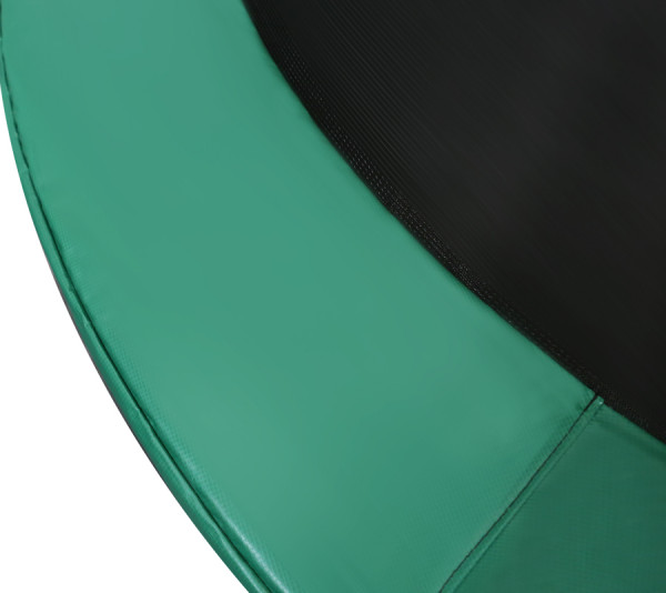 Батут ARLAND премиум 8FT с внутренней страховочной сеткой и лестницей (Dark green) (ТЕМНО-ЗЕЛЕНЫЙ)