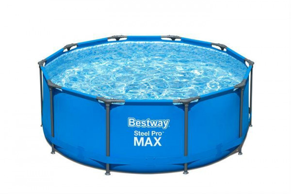 Каркасный бассейн Bestway Steel Pro Max 305*100 см, фильтр-насос 1249 л/ч (56984 BW)
