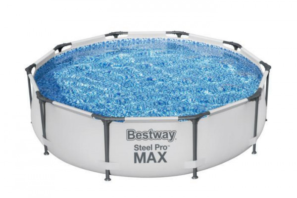 Каркасный бассейн Bestway Steel Pro Max 305х76см, 4678л, фил.-насос 1249л/ч (56408 BW)