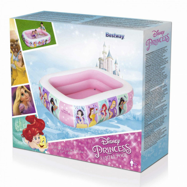 Детский надувной бассейн Bestway 201х150х51см "Disney Princess" 450л, от 6 лет