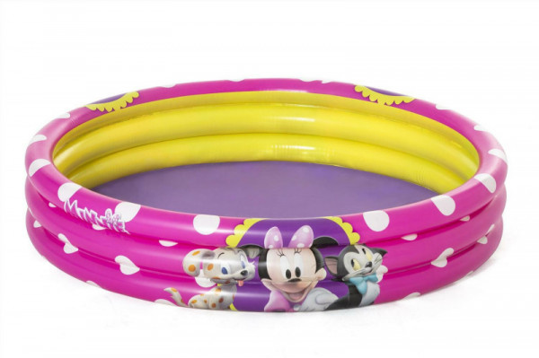 Детский надувной бассейн Bestway 122x25см "Minnie Mouse" 140л, от 2 лет