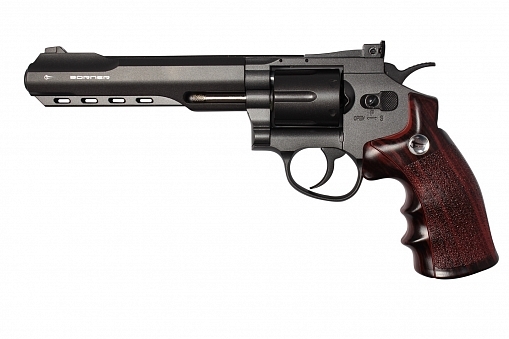 Револьвер пневматический BORNER Super Sport 702 4,5 мм (с картриджи 6 шт.)