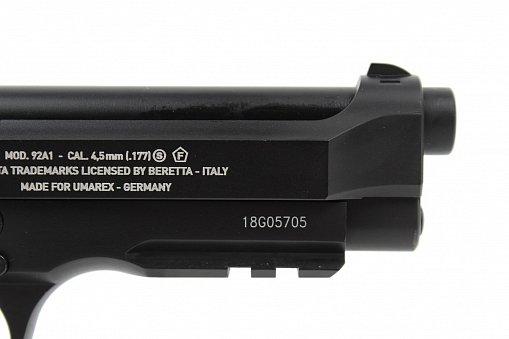 Пистолет пневматический Beretta M92 FS А1 (черный)