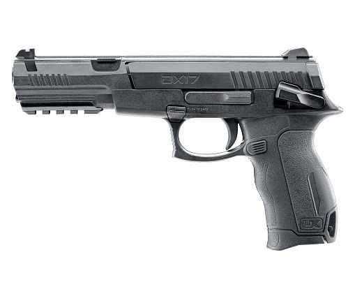 Пистолет пневматический Umarex DX17 4,5 мм (черный, пластик, BB)