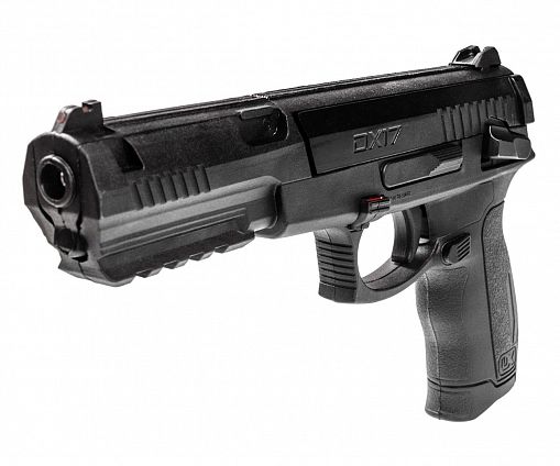 Пистолет пневматический Umarex DX17 4,5 мм (черный, пластик, BB)