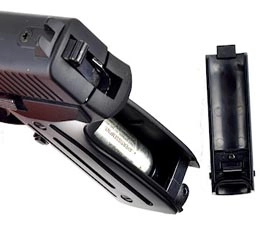 Пистолет пневматический Umarex HPP (blowback, чёрный с чёрной рукояткой) 4,5 мм