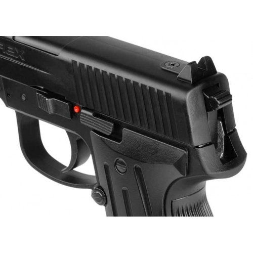 Пистолет пневматический Umarex HPP (blowback, чёрный с чёрной рукояткой) 4,5 мм