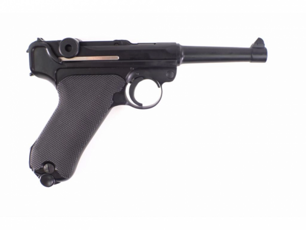 Пистолет пневматический Umarex Р.08 4,5мм (метал, черный, blowback, ВВ)