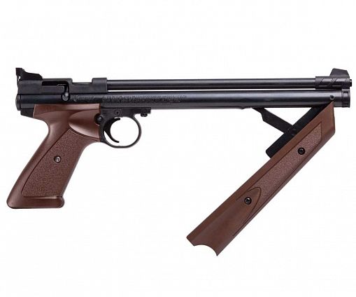 Пистолет пневматическая Crosman P1377BR American Classic Brown (накачка) 4,5мм