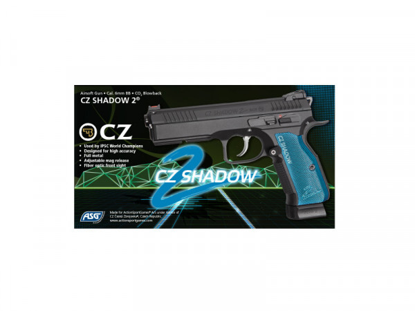 Пневматический пистолет ASG CZ Shadow 2 4,5 мм
