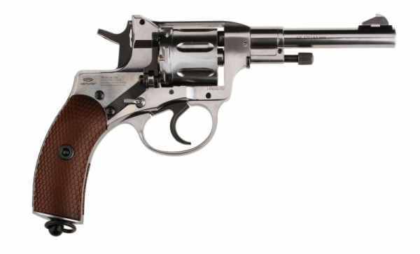 Пневматический револьвер Gletcher NGT F Silver 4,5 мм