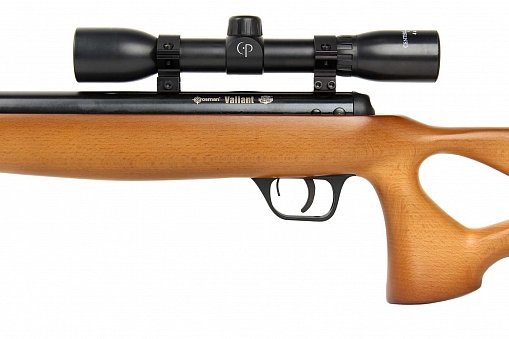 Пневматическая винтовка Crosman Valiant 4,5 мм (переломка, дерево, прицел 4x32)