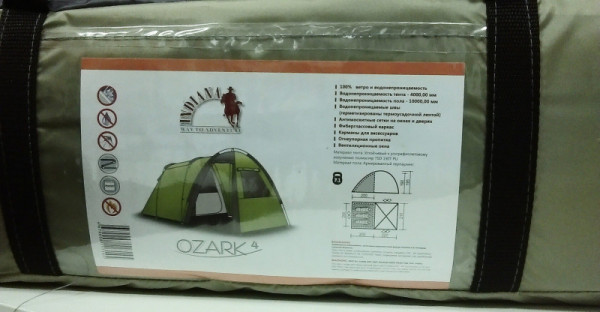 Палатка OZARK 4
