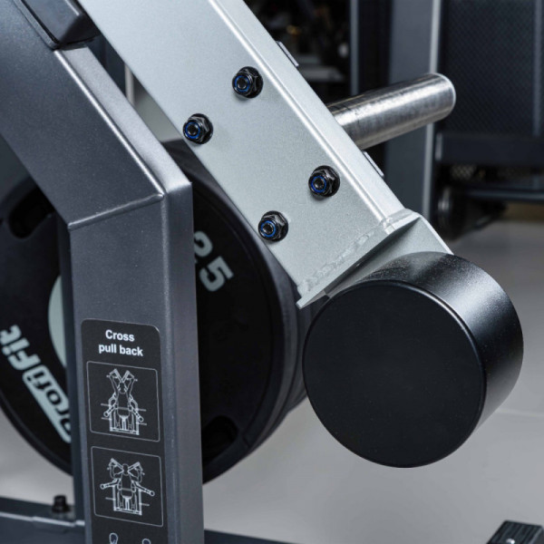 Тяга сверху через стороны DHZ D610