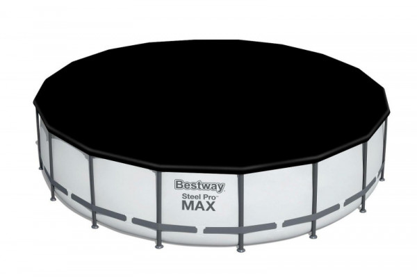 Каркасный бассейн Bestway Steel Pro Max 549х122см, 23062л, фил.-насос 5678л/ч, лестница, тент