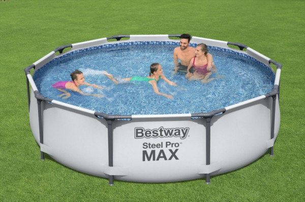 Каркасный бассейн Bestway Steel Pro Max 305х76см, 4678л (56406 BW)