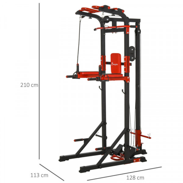 Турник-брусья, тяга сверху  DFC HOMEGYM HOMCOM D270