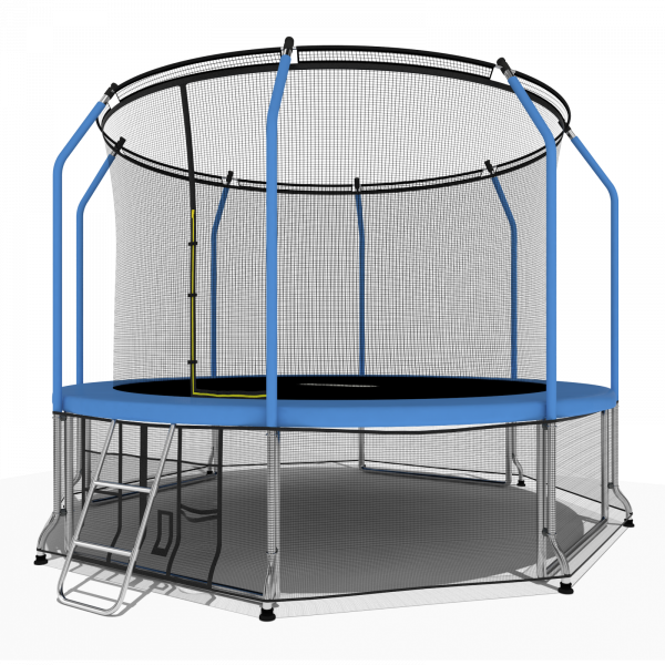 Батут i-Jump Elegant 12ft blue