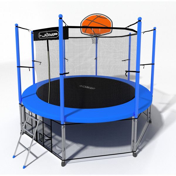 Батут i-Jump Basket 8ft blue