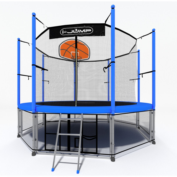 Батут i-Jump Basket 8ft blue