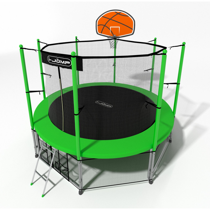Батут i-Jump Basket 12ft green