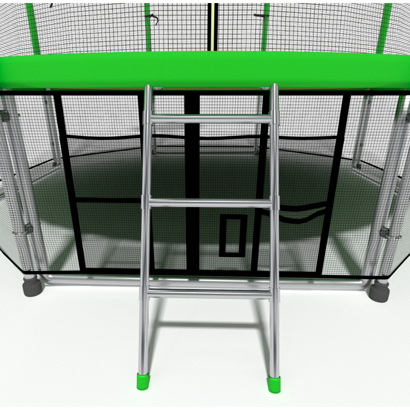 Батут i-Jump Basket 12ft green